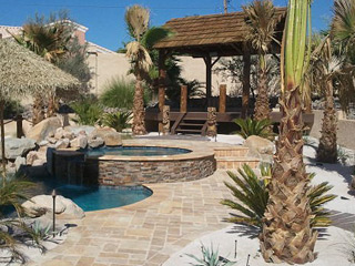 How To Create an Outdoor Living Space despite a Drought, Los Angeles, CA