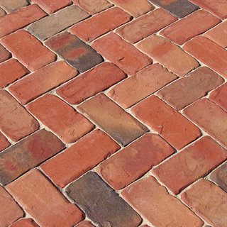 Camden brick available as a Paver, Split or Thin Brick