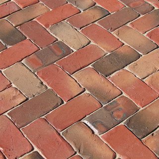 Firenze brick available as a Paver, Split or Thin Brick