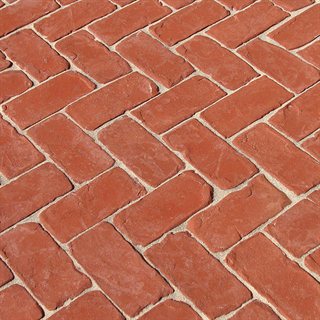Monticello brick available as a Paver, Split or Thin Brick