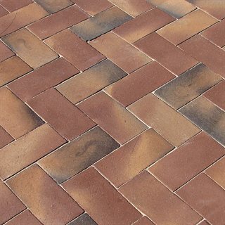 Santa Cruz brick available as a Paver, Split or Thin Brick
