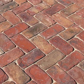 Tivoli brick available as a Paver, Split or Thin Brick