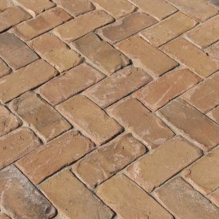 Tunbridge brick available as a Paver, Split or Thin Brick