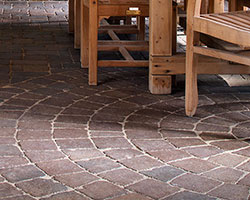 Dublin Cobble Circle Pavers CA